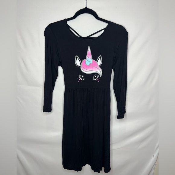 JUSTICE UNICORN GIRLS DRESS - Picture 1 of 3